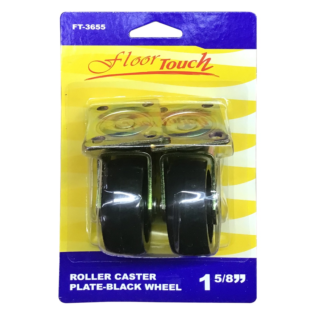 ROLER CASTER 1-5/8 BLK FT-3655