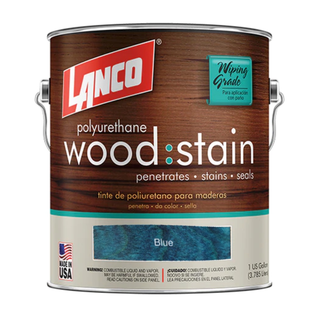 LANCO W/STAIN BLUE 32 OZ