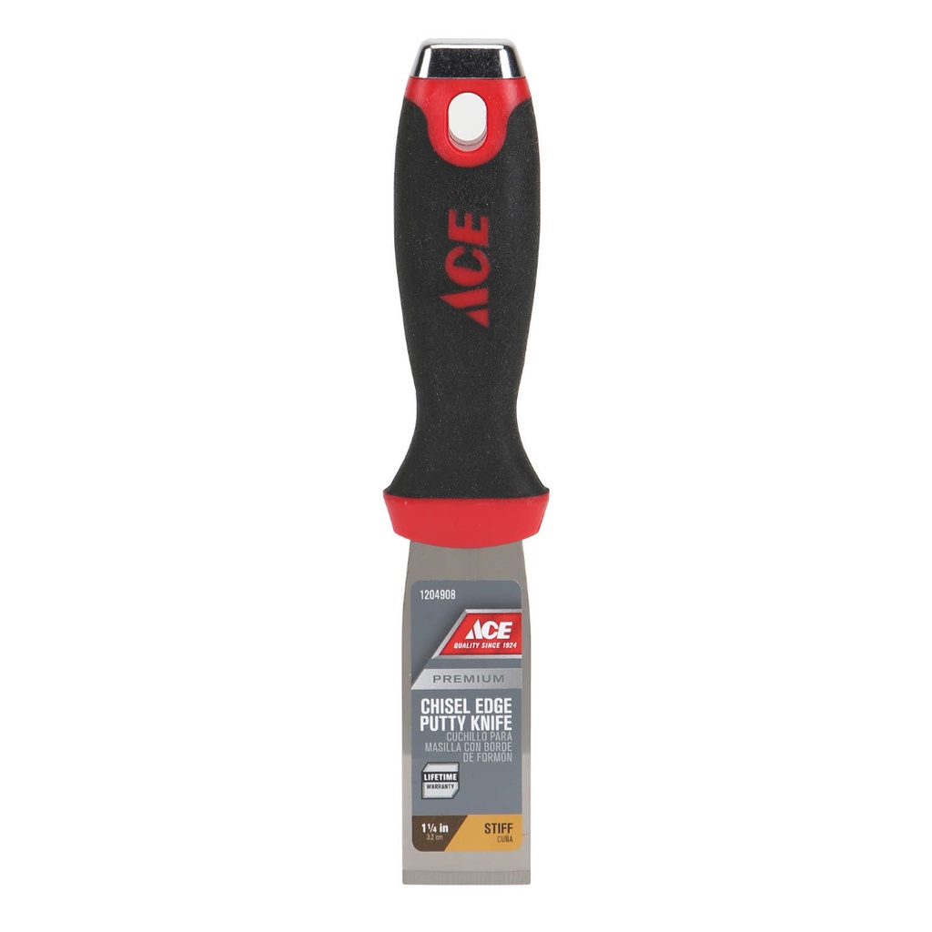 PUTTY KNIFE 1.25"CHSL SG