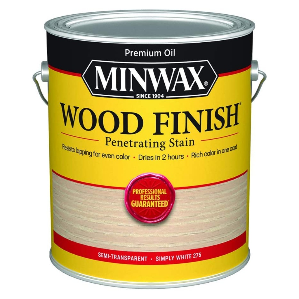 Wood Stain,1 Gal,Simply White