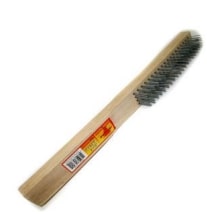 Products 398230508 305 19 X 3 in. Wire Brush with Long Curved Handle