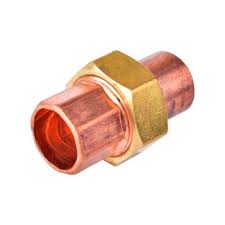 ELKHART PRODUCTS Pipe Union, 1 in, Sweat, Copper