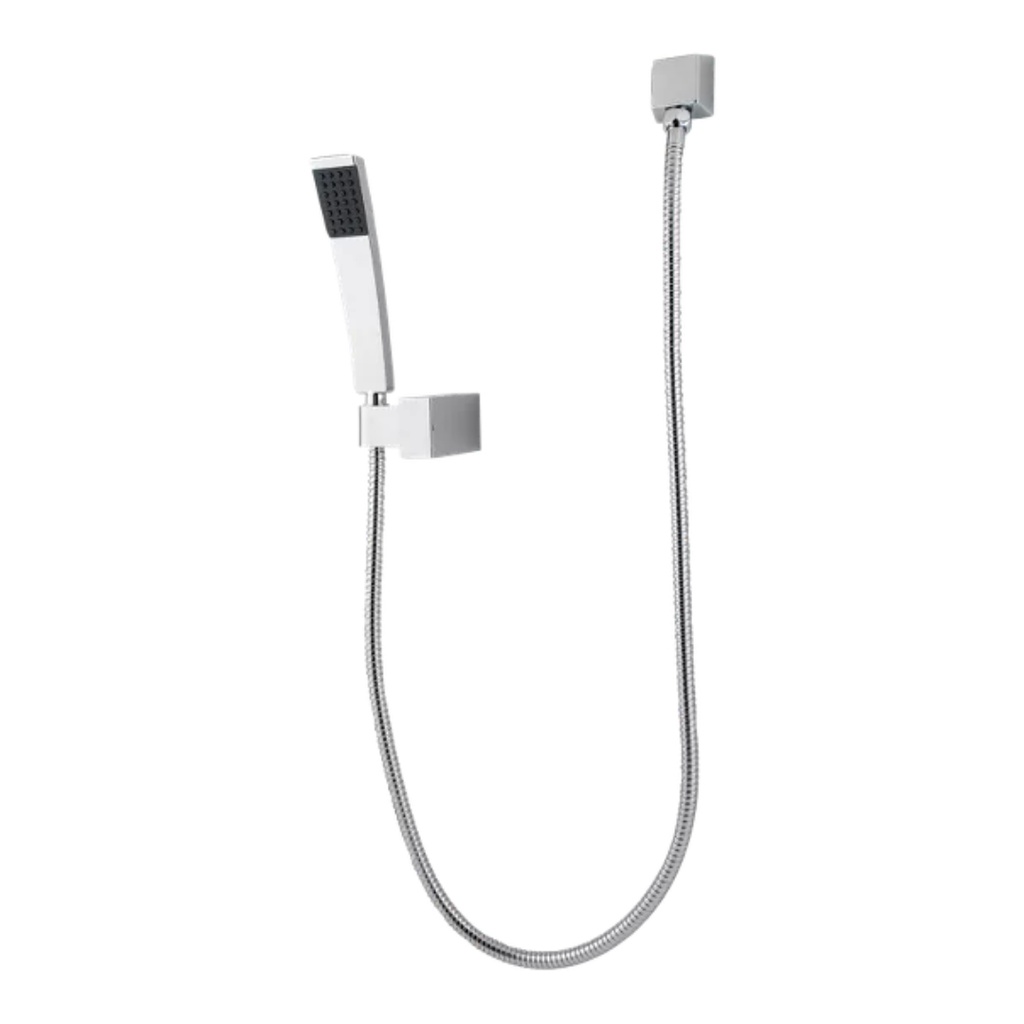 Kenzo 1-Spray 1.84 in. Single Wall Mount Low Flow Handheld Shower Head in Polished Chrome