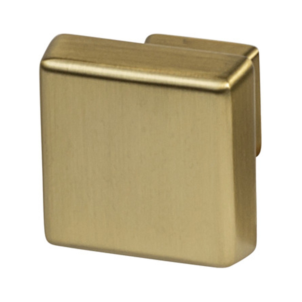 Amerock BP55271 Blackrock 1-3/16 Inch Square Cabinet Knob Golden Champagne Cabinet Hardware Knobs Square