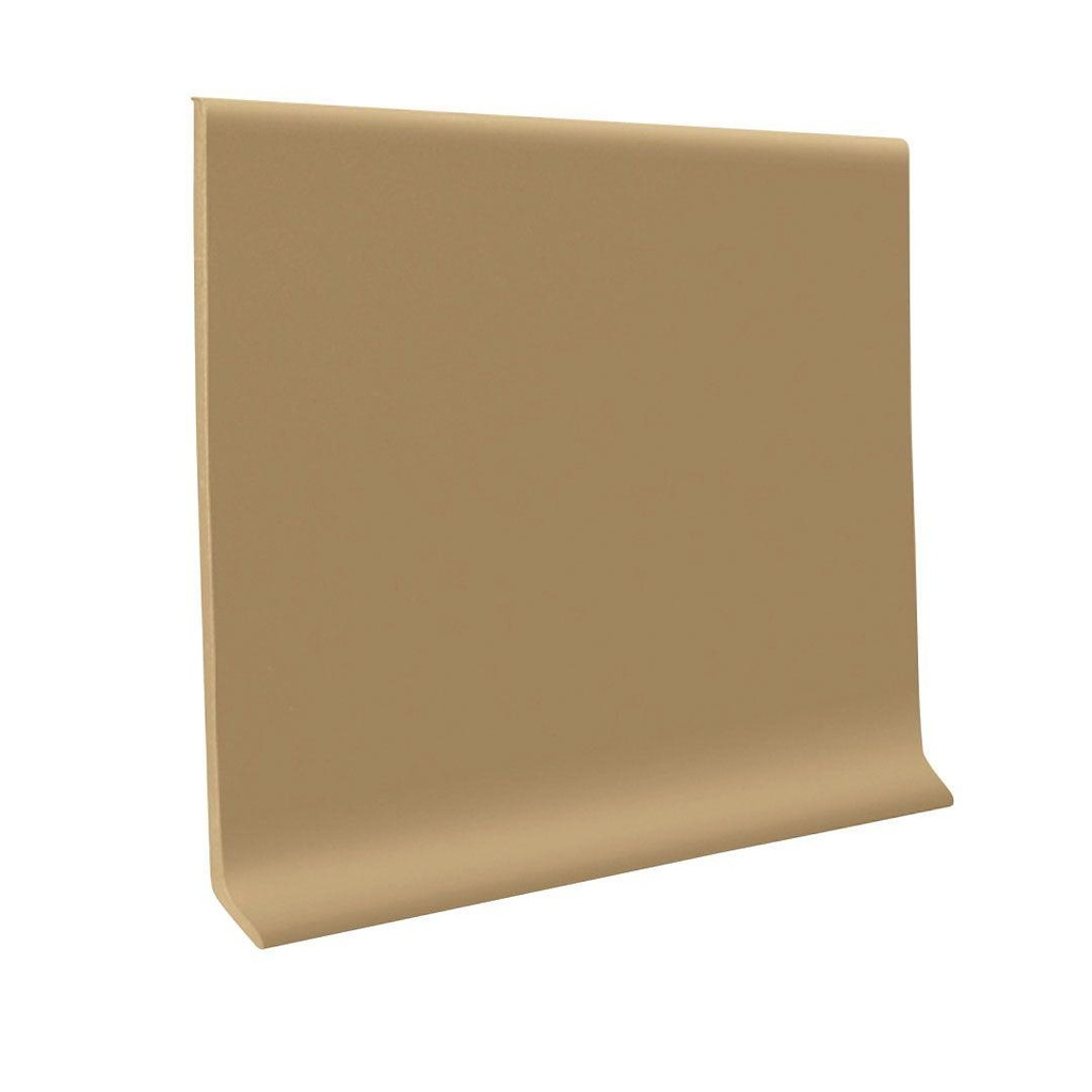 ZOCALO GOMA BEIGE 4"PL