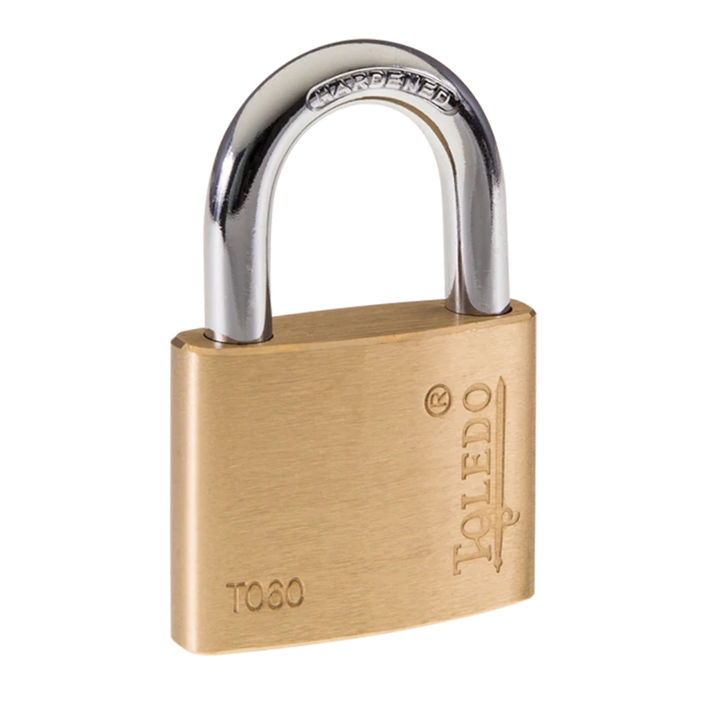 [380009301] 60 Mm Brass Keyed Padlock