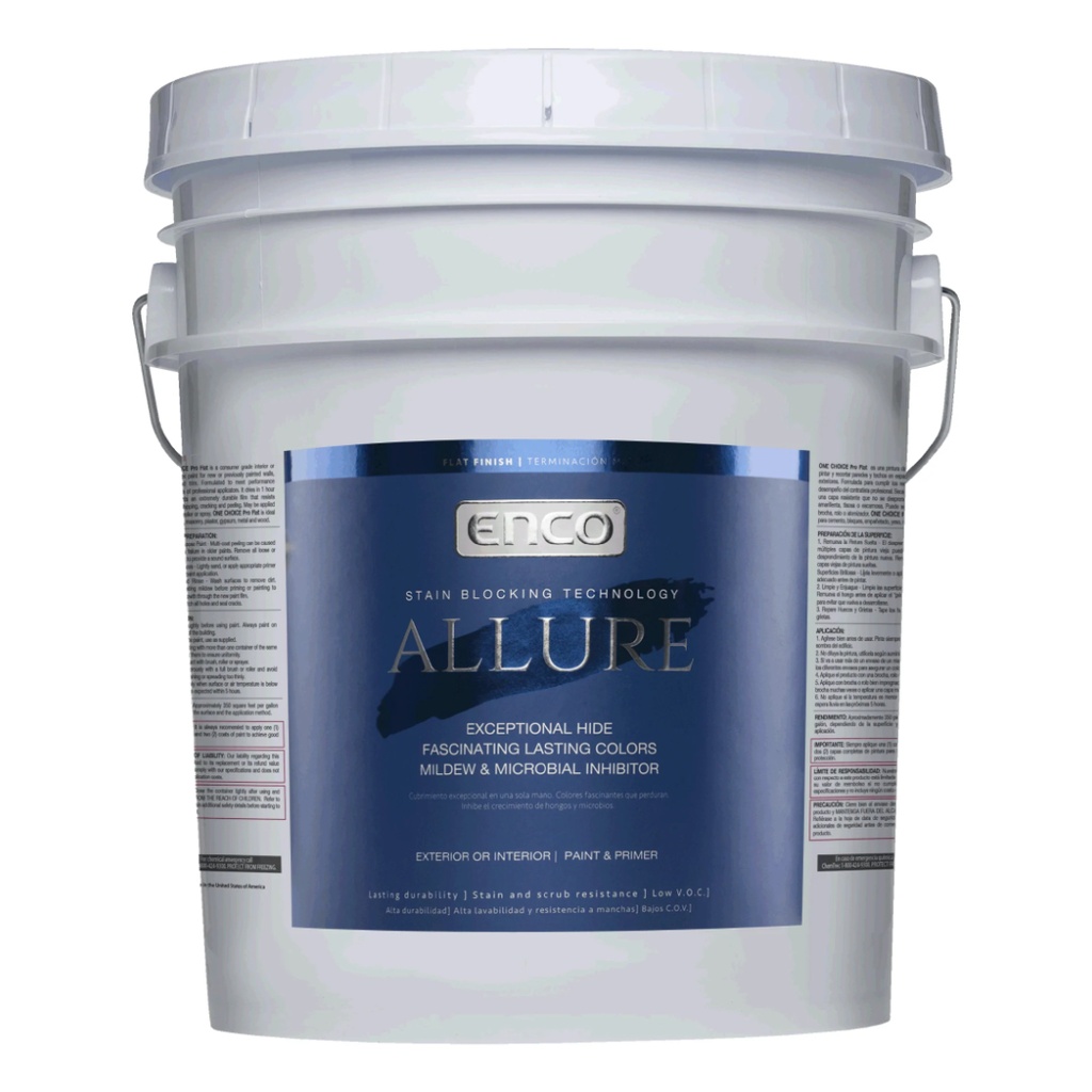 ENCO ALLURE FLAT WHITE PASTEL PL