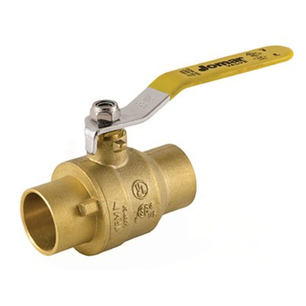 BALL VLV 3/4"SWEAT BRASS