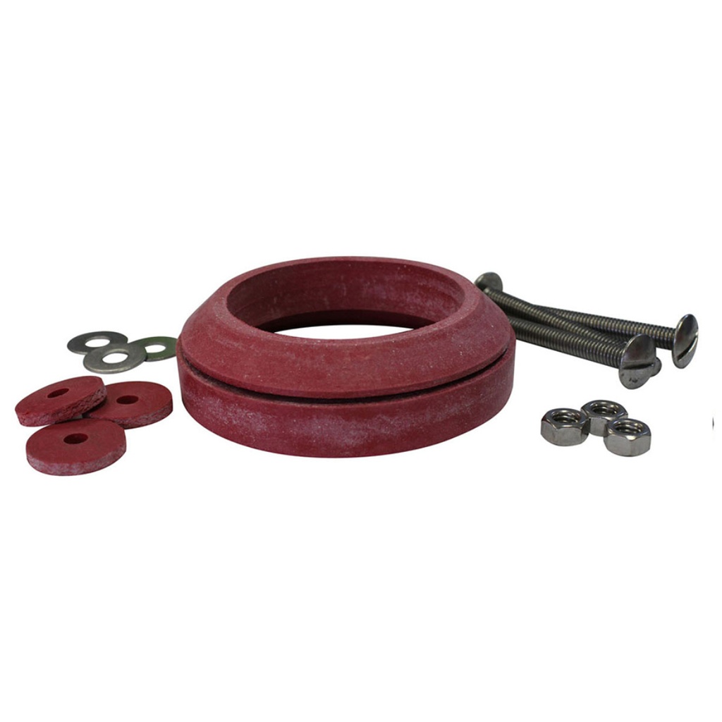 Korky Large 3 Inch Hardware Kit and Tank to Bowl Gasket