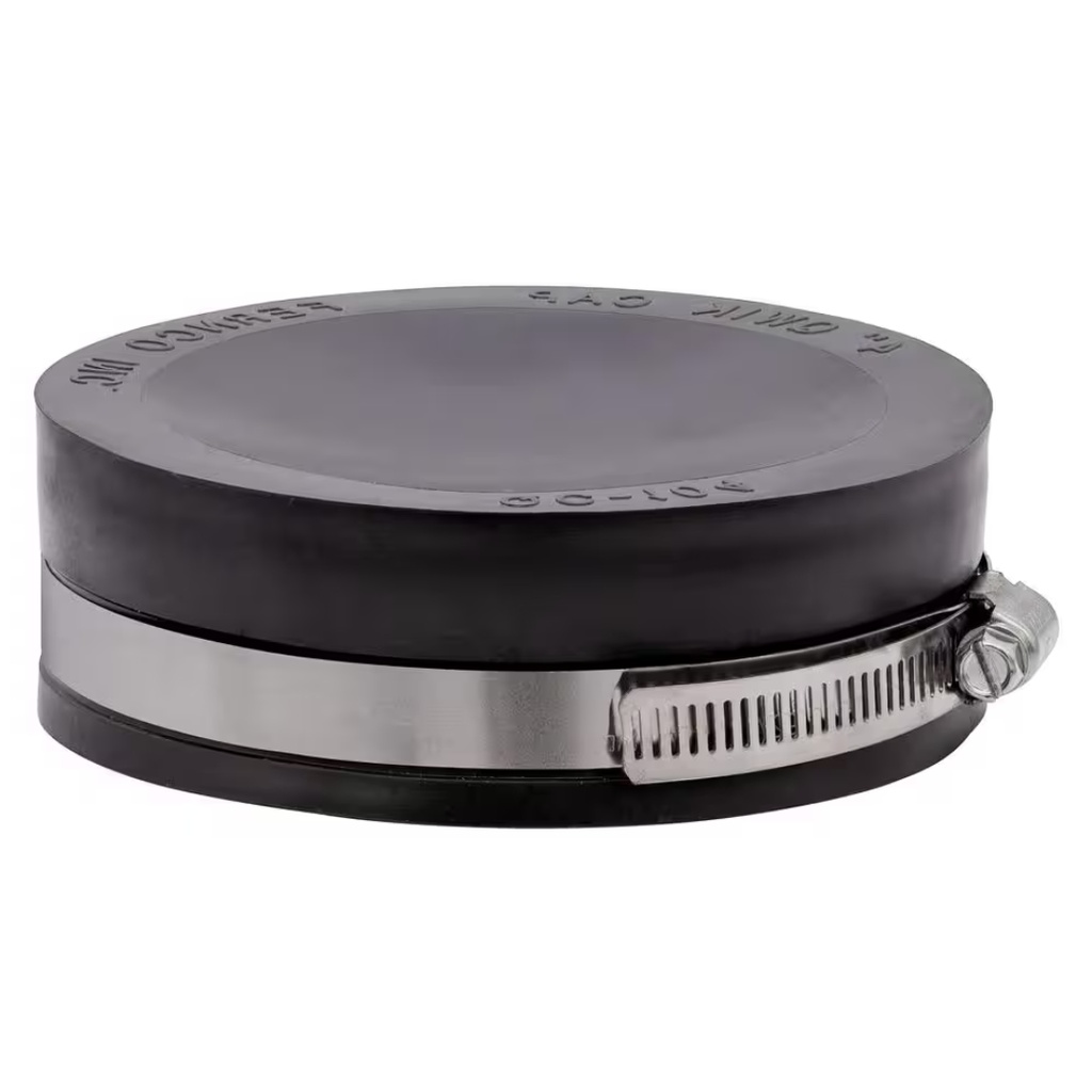 Eastman 43457 4" Test Cap with Stainless Steel Clamp