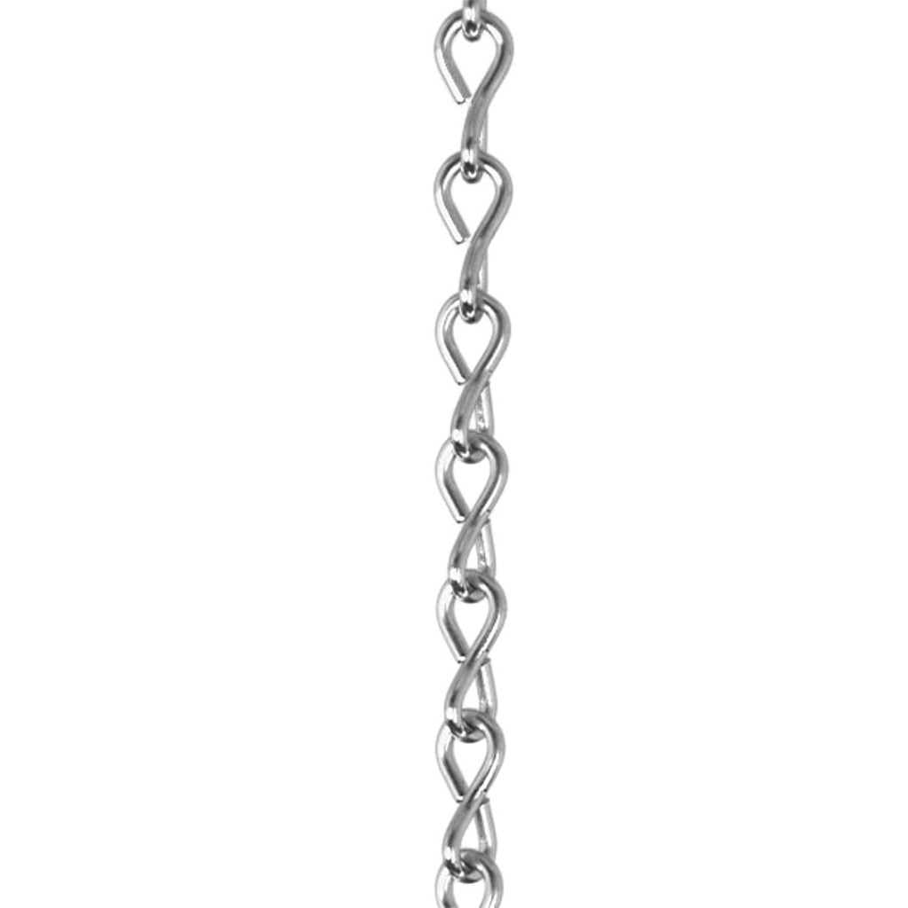 Campbell 072-4027N Single Jack Chain, 16 in, Steel, Zinc, 250 Ft L