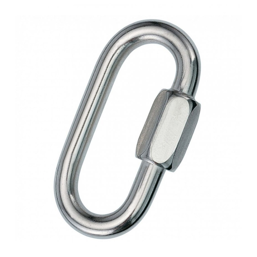 T7645106V 0.12 in. Quick Link - Zinc Plated