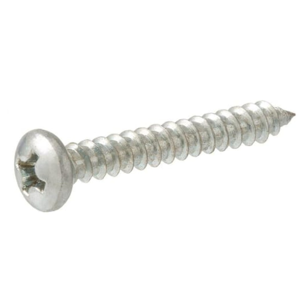 HILLMAN No. 8 Ga. X 3/4 in. L Phillips Pan Head Sheet Metal Screws 100 Pk