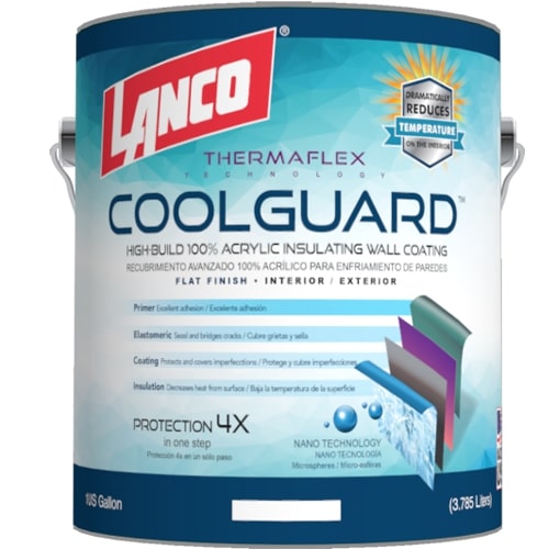 [CG37104] LANCO COOL GUARD FLAT WHI/PAST