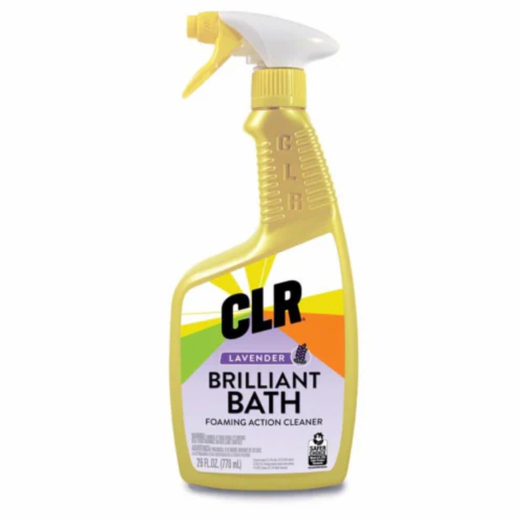 CLR Brilliant Bath Lavender Scent Foaming Cleaner 26 Oz Liquid