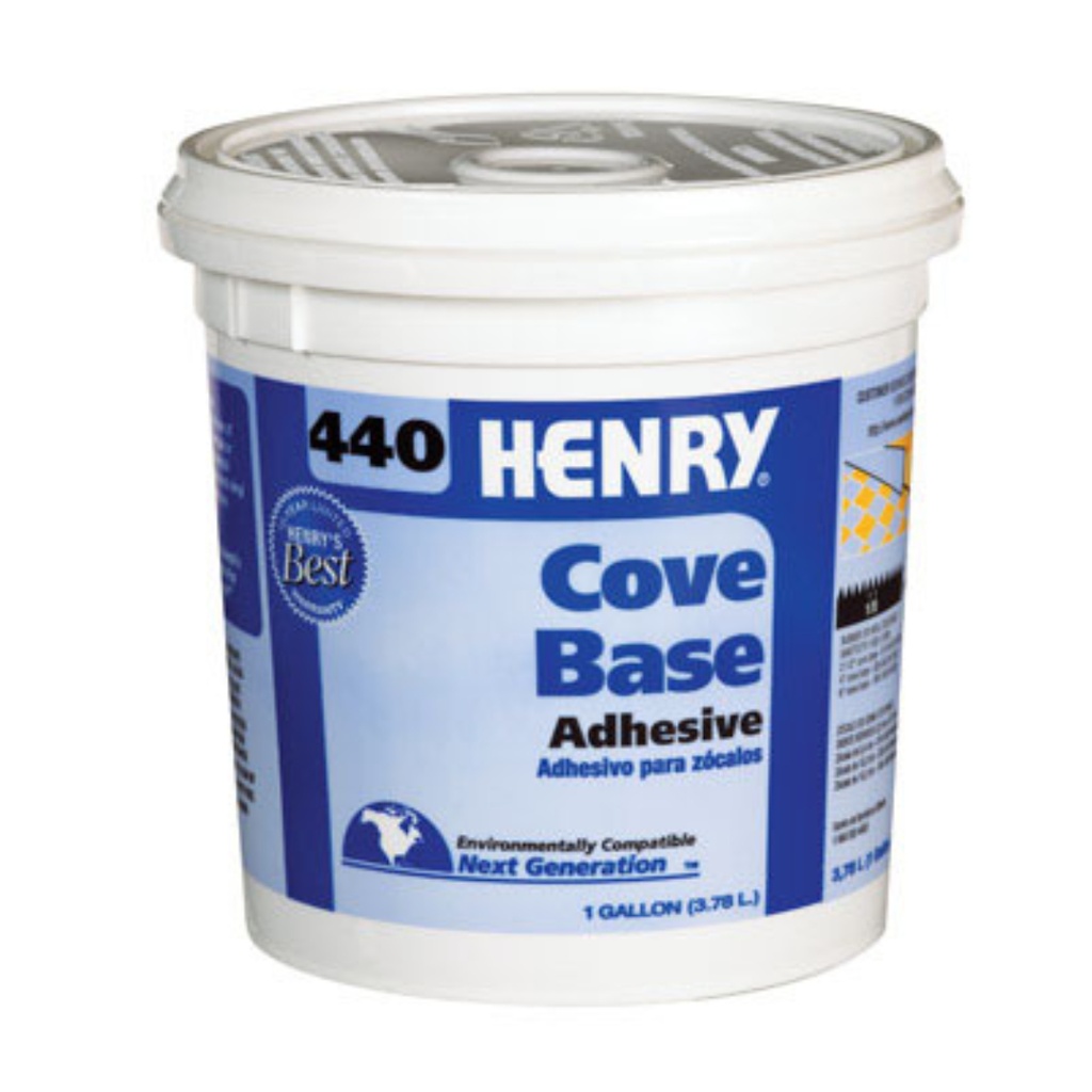 Henry Cove Base Adhesive, 1 Gal. 12111 - All