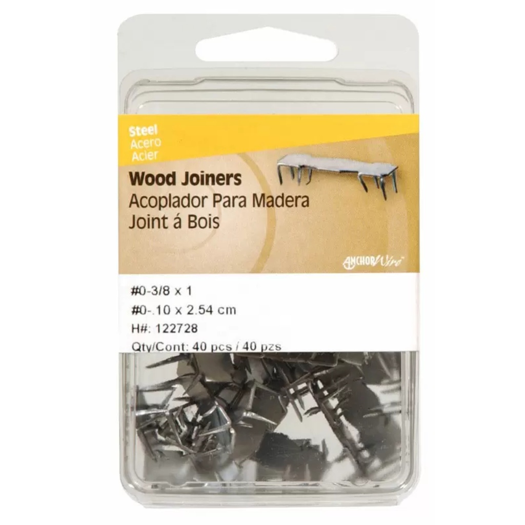 Hillman No. 2 1/2 in. L Galvanized Steel Wood Joiner Flat Shank 40 Pack