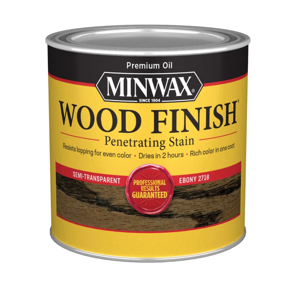 Wood Stain,1 Gal,Ebony