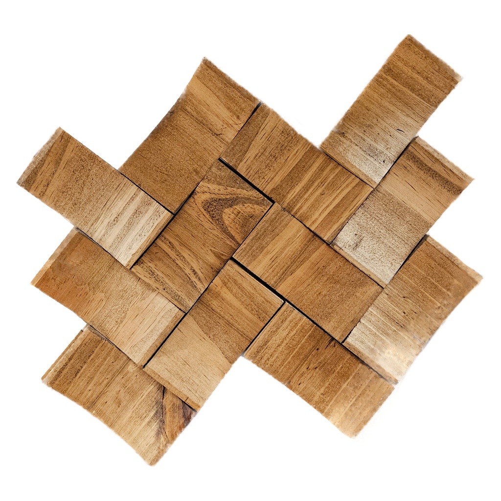 WALLPANEL Vimini Castanho 10X10