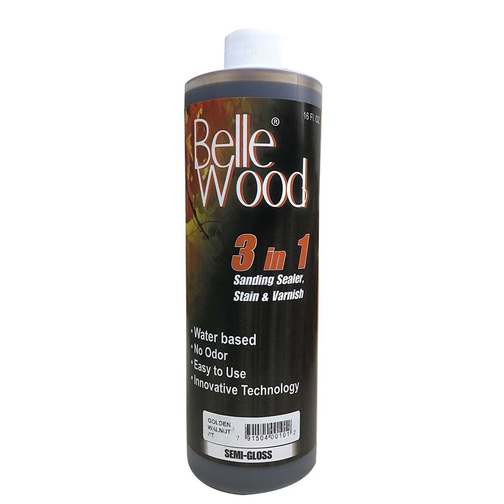 BELLEWOOD GOL/WALNUT 16 OZ PT