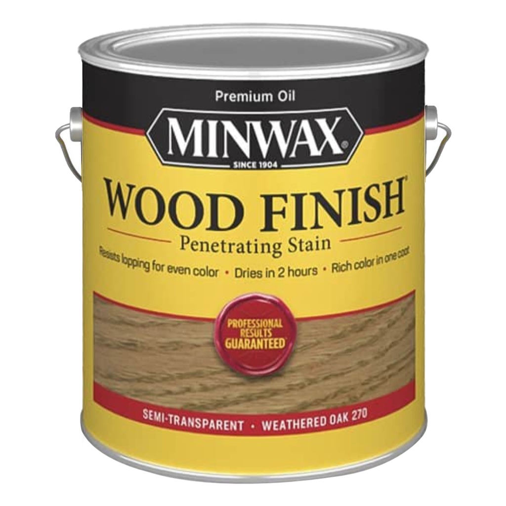 Wood Stain,1 Gal,Weathered Oak
