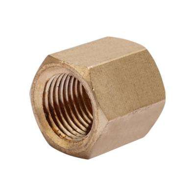 CAP BRASS 1/8" LF