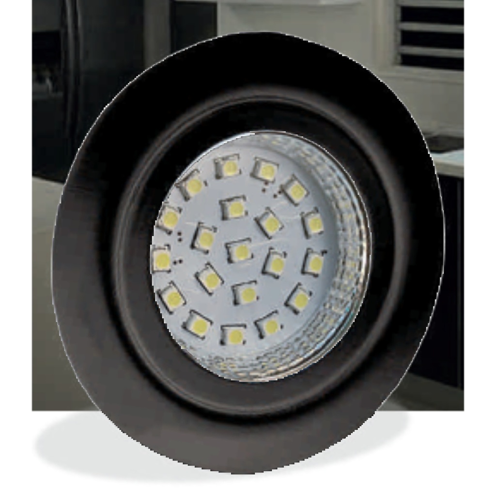 LAM LED U/CABINET 1.2W F/BK L/Y