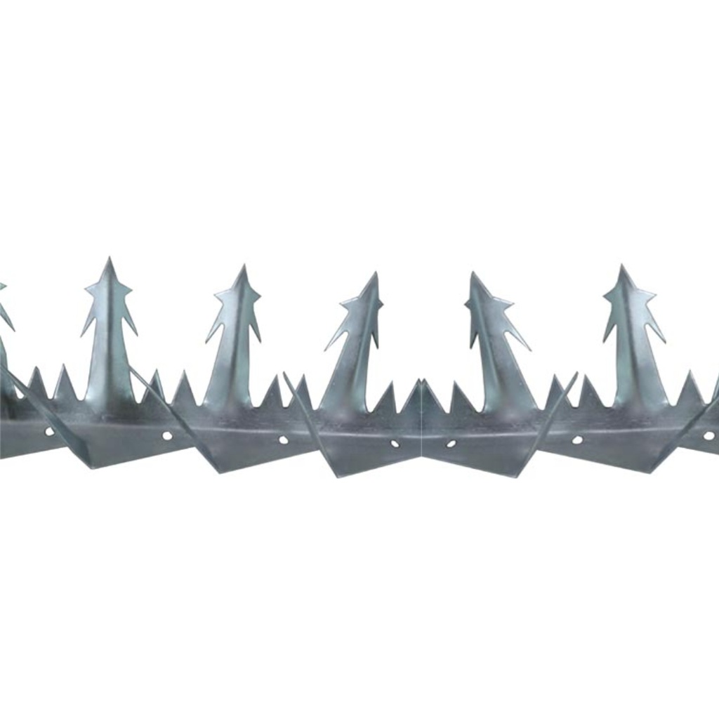 [500000037] WALL SPIKE STAR GALV. 5"X4'