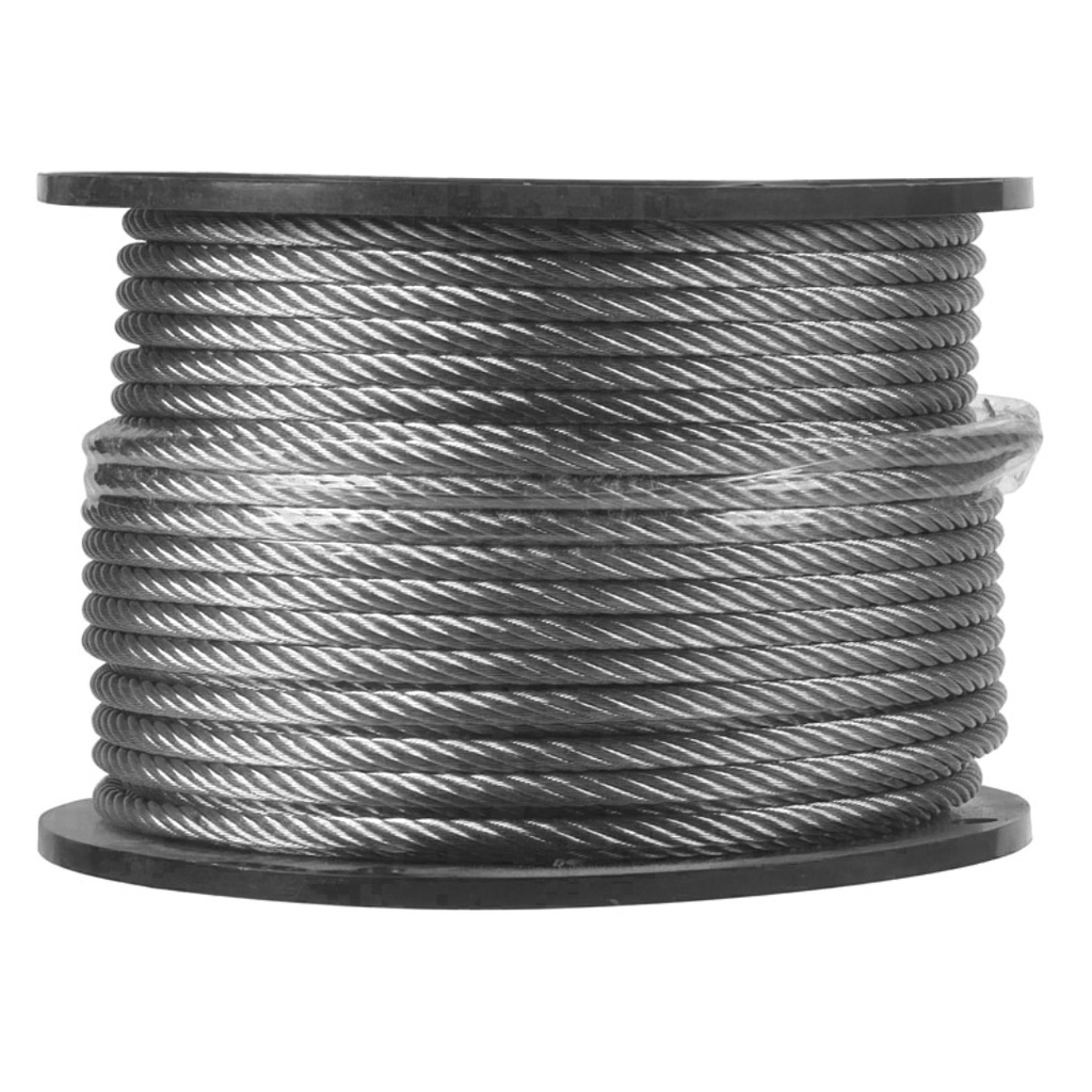 3/16" 7 X 19 Type 304 Stainless Steel Cable, 250 Feet per Reel