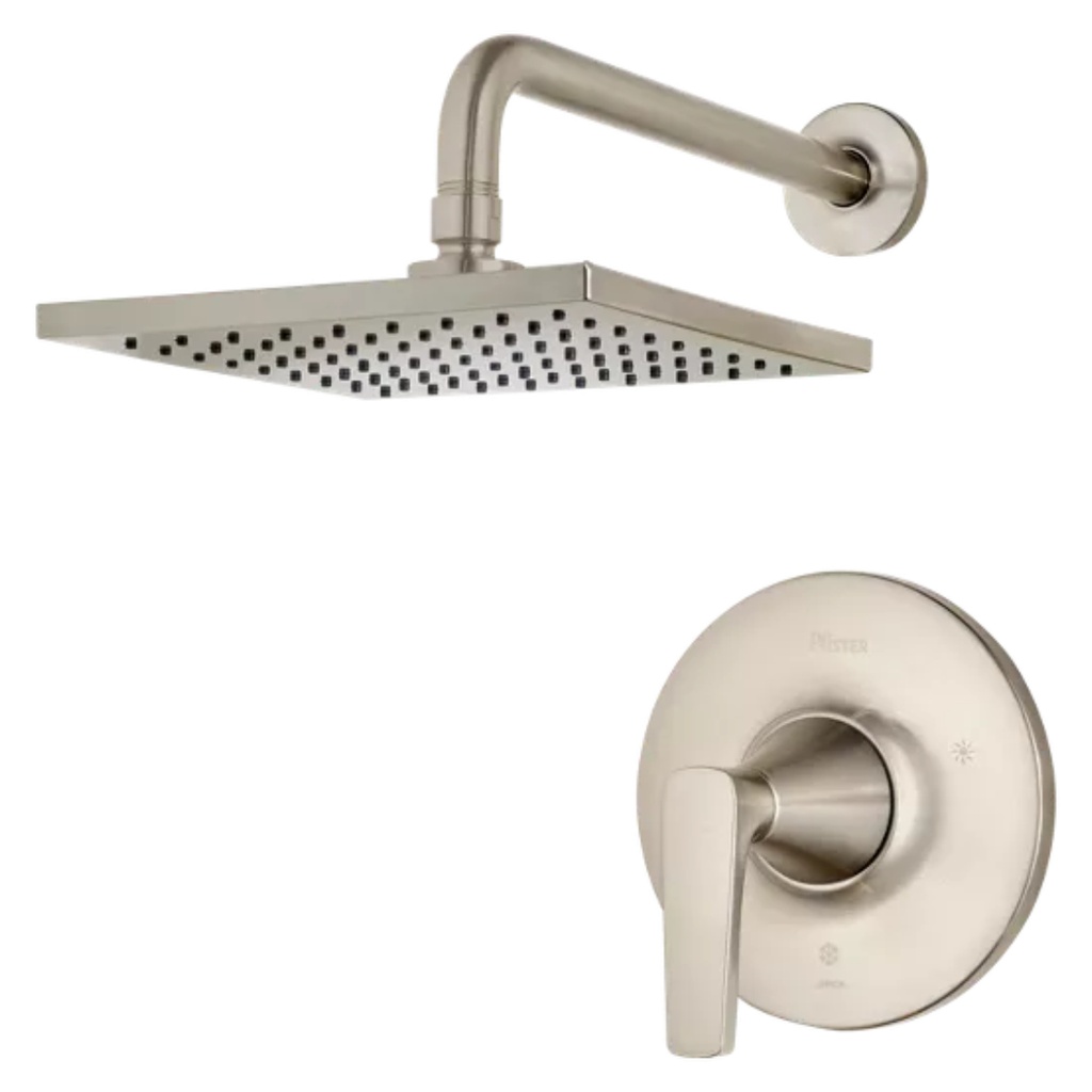 Pfister G897MF Kelen Single Handle Shower Trim Package Brushed Nickel Faucet Single Handle