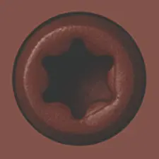 CAP-TOR XD 2" BROWN#34 100PCS