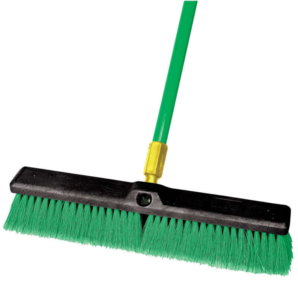 [10539] Ace Polypropylene 18 in. Multi-Surface Push Broom