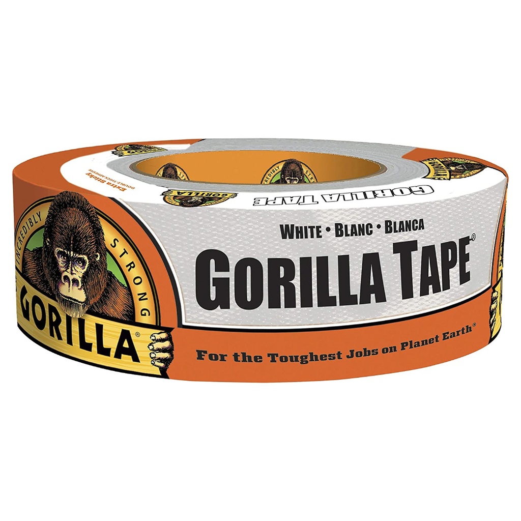 GORILLA TAPE WHITE 10YD