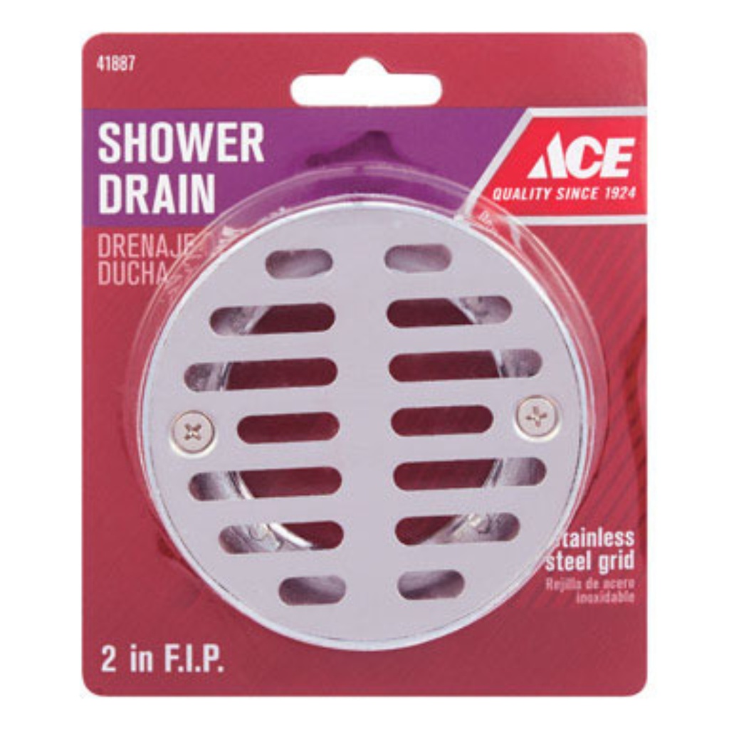 DRAIN SHOWER 2" SS ACE