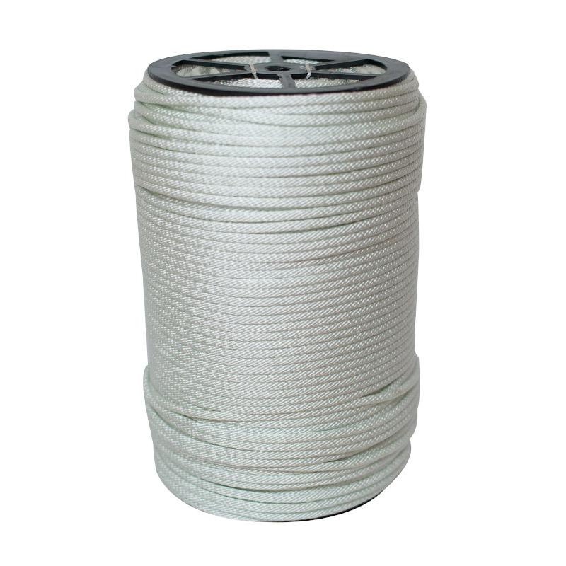 [430005395] Unicord 3/16" X 500' Solid Braid Nylon Rope, White