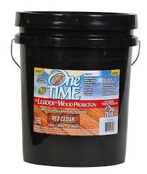 [779720] One TIME Wood Preservative Protector & Stain All in One