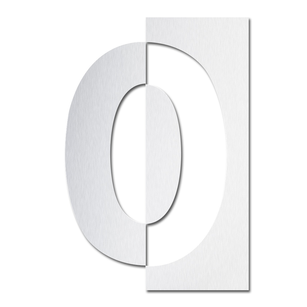 ESTAMP SIGN NUMBER 0 #1000031