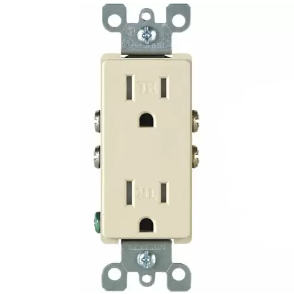 Decora Tamper Resistant 15A Grd