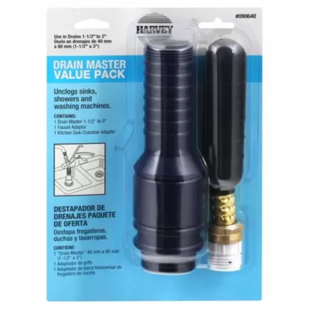 Harvey's Clogbuster Plunger 0 in. L X 0 in. D