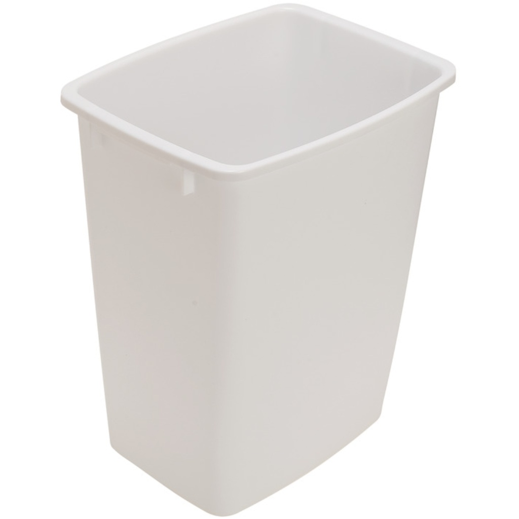 HAFELE TRASH CAN 36 QT WHT