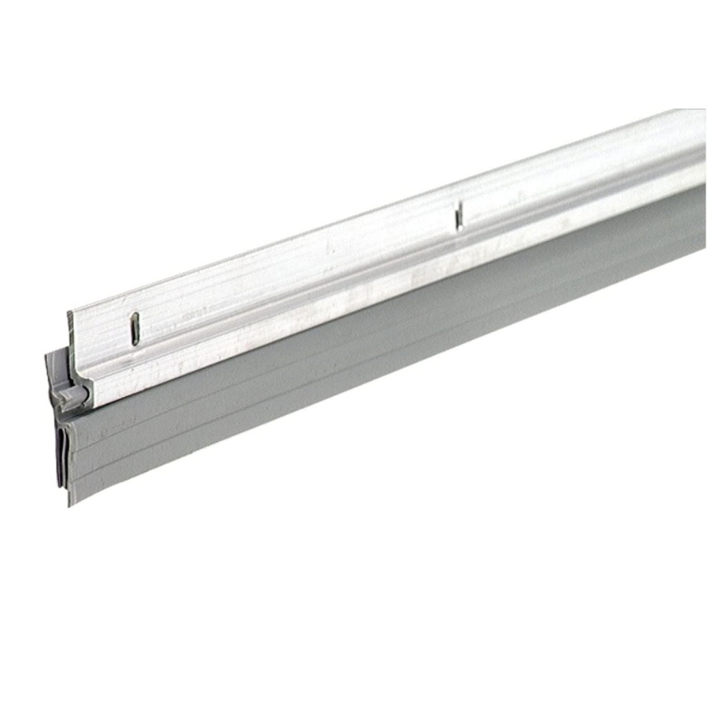 [5315544] M-D Building Products White Aluminum Sweep for Doors 36 in. L X 1.38 in