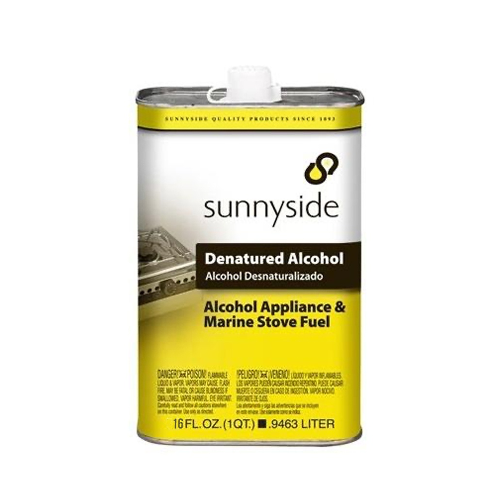 Sunnyside 83416 Denatured Alcohol Solvent  1-Pt. - Quantity 12