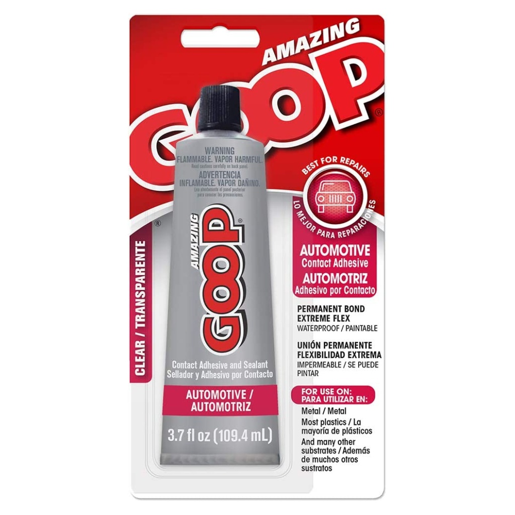 Goop High Strength Automotive Adhesive Liquid 3.7 Oz