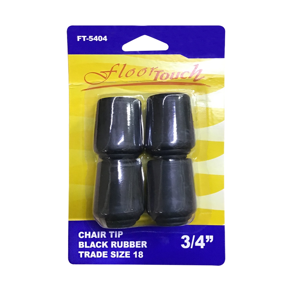FURNITURE TIPS 3/4" BLACK