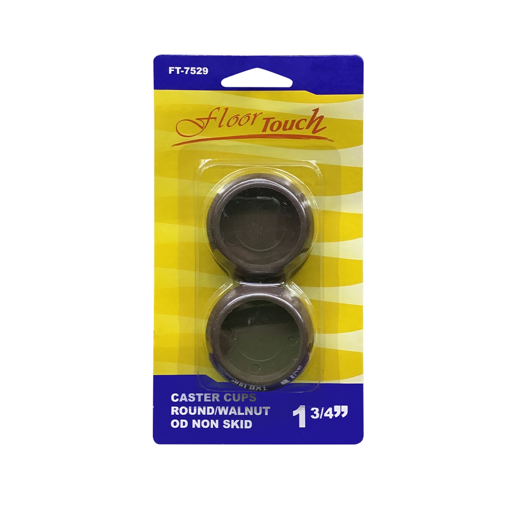 CASTER CUP 1-3/4"" BRN FT-7529