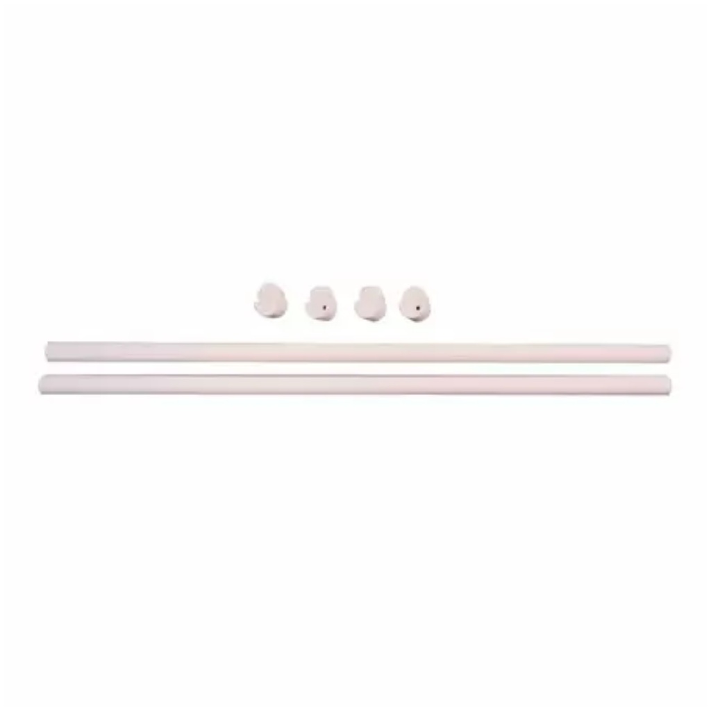 Easy Track 35 in. L X 1 in. D Adjustable Steel Wardrobe Rod