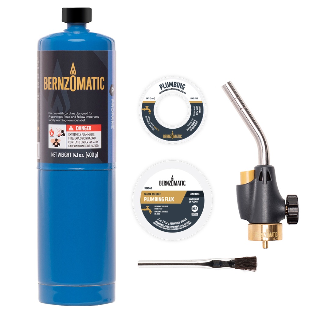 Trigger Start,Plumbing Torch Kit, PK3