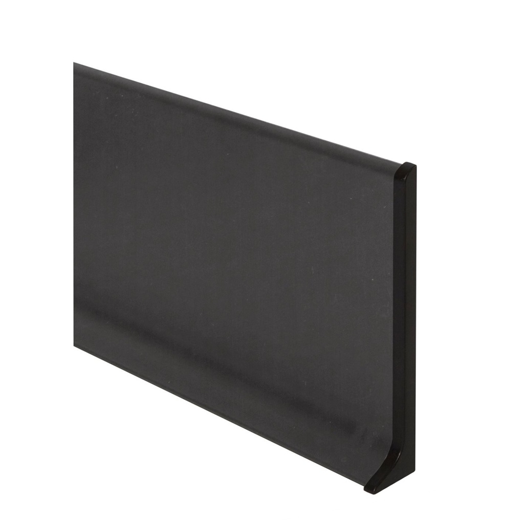 ZOCALO GOMA NEGRO 4" P/L