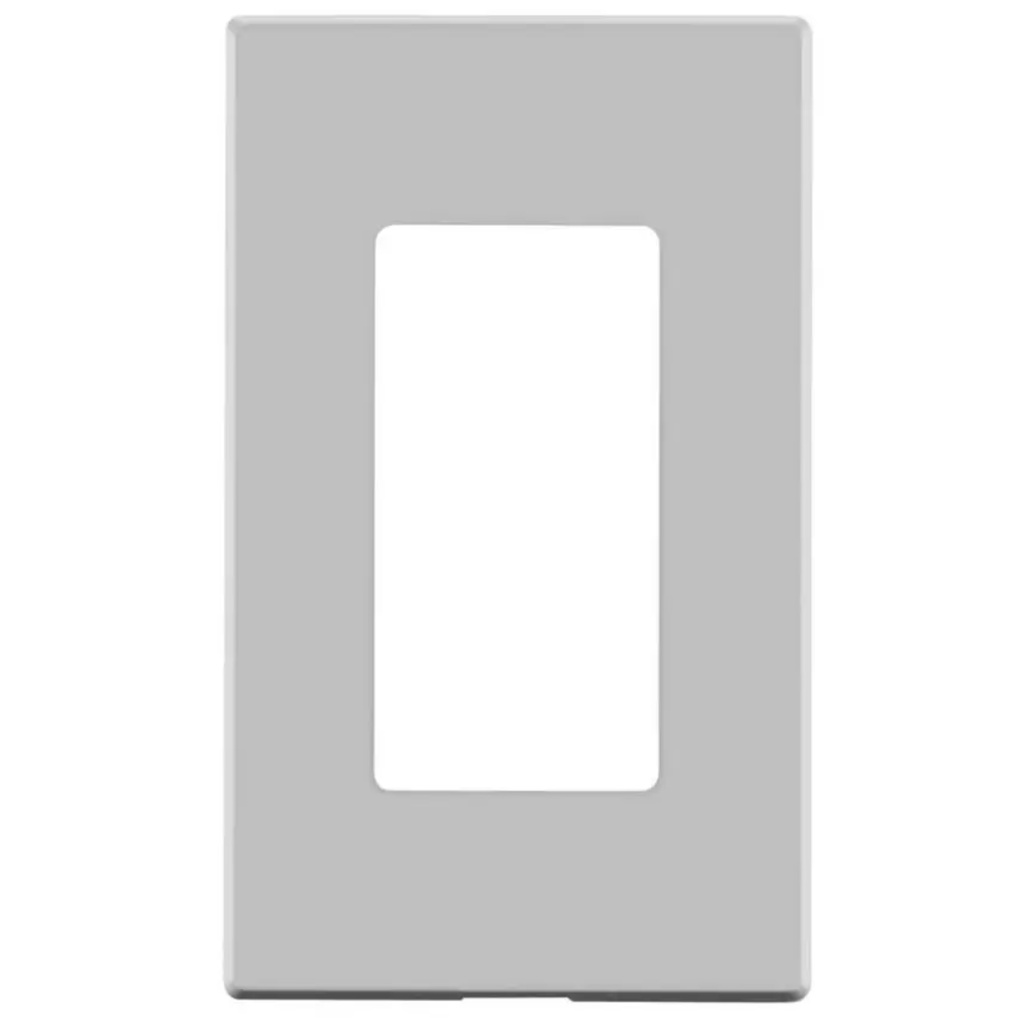 WALLPLATE 1G SCRWLSS LGR