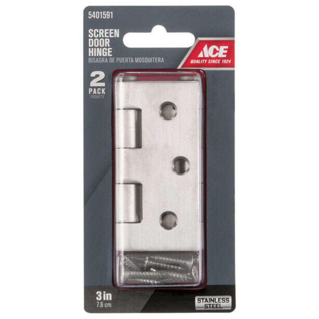 HINGE S&S 3" X 2 1/2"